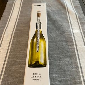 Corksicle air chilling aerator- 4 in 1